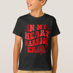 Camiseta Conscientização sobre Doenças Cardíacas Retro No M