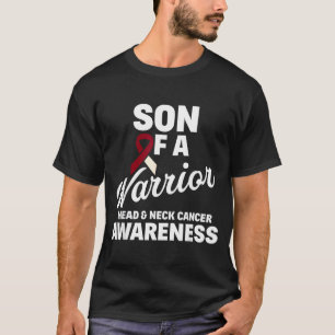 Camiseta Conscientização sobre o Câncer Oral de Cabeça e Pe