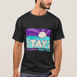 Camiseta Conscientização sobre Prevenção de Apoio à Saúde M
