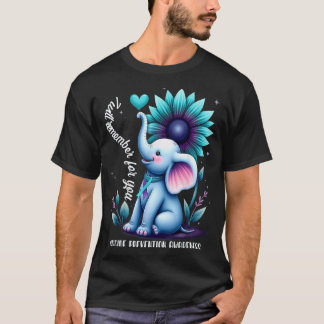 Camiseta Conscientização sobre Prevenção de Elefantes