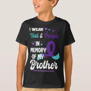 Camiseta Conscientização sobre Prevenção do Suicídio Mascul