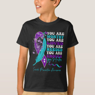 Camiseta Conscientização sobre Prevenção do Suicídio Motiva