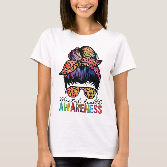 Camiseta Conscientização sobre Saúde Mental (Frente)
