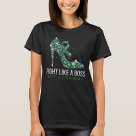 Camiseta Conscientização sobre Saúde Mental 'Lute Como um C