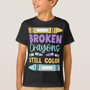 Camiseta Conscientização sobre Saúde Mental 'Os Giz de Cera