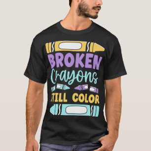 Camiseta Conscientização sobre Saúde Mental 'Os Giz de Cera