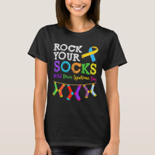 Camiseta Conscientização sobre Síndrome de Down para Homens