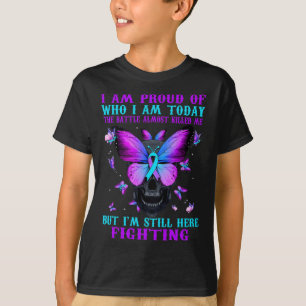 Camiseta Conscientização sobre Suicídio Estou Orgulhoso De