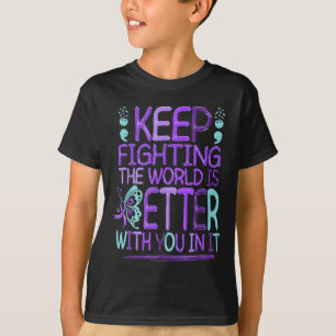 Camiseta Conscientização sobre Suicídio Prevenção de Suicíd