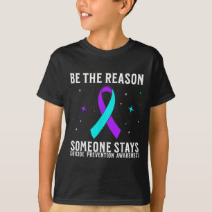 Camiseta Conscientização sobre suicídio Suporte Mês de Cons