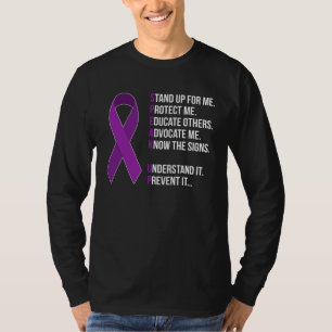 Camiseta Conscientização sobre Violência Doméstica Sobreviv