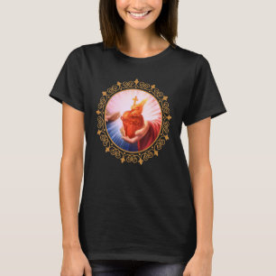 Camiseta Conseção à Imagem do Coração Sagrado de Jesus