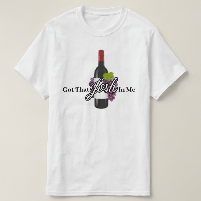 Camiseta Consegui Esse Josh Em Mim 2024 (Frente do Design)