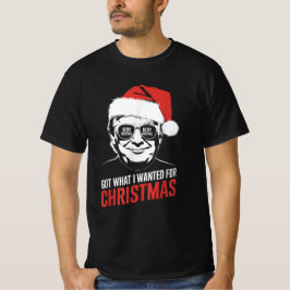 Camiseta Consegui o que eu queria no Natal - pijama 2024