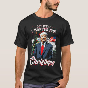 Camiseta Consegui O Que Eu Queria No Natal Trump 2024