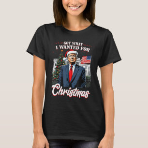 Camiseta Consegui O Que Eu Queria Para A Trump De Natal 202