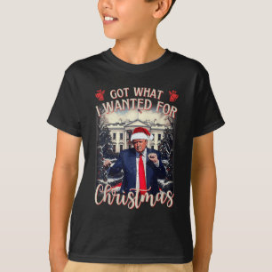 Camiseta Consegui O Que Eu Queria Para A Trump De Natal 202