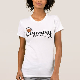 Camiseta conseguiu amar a música country