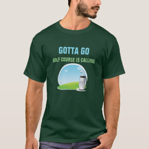 Camiseta Conseguiu ir t-shirt verde do jogador de golfe