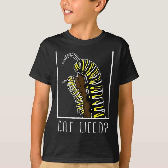 Camiseta Conseguiu Maconha Monarca Engraçado (Frente)