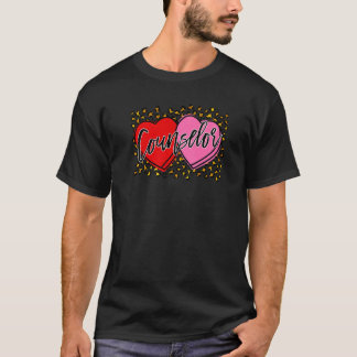 Camiseta Conselheira Cardíaca Leopard Candy Conselheira Eng