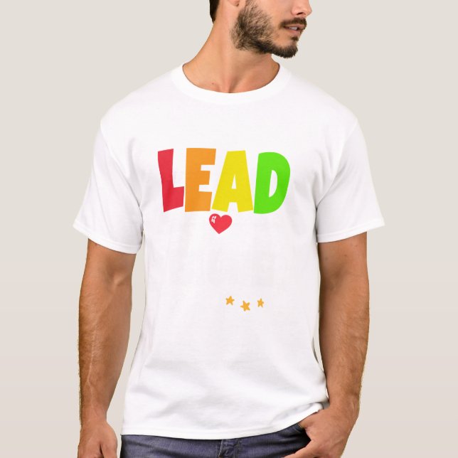 Camiseta Conselheira De Professores De Volta Ao Liderar Esc (Frente)