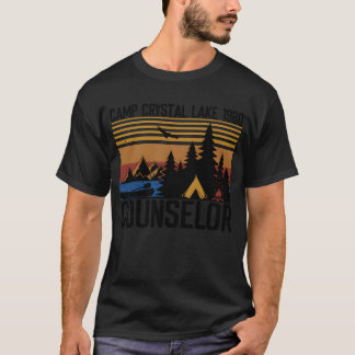 Camiseta Conselheiro Acampamento Vintage Retro vintage