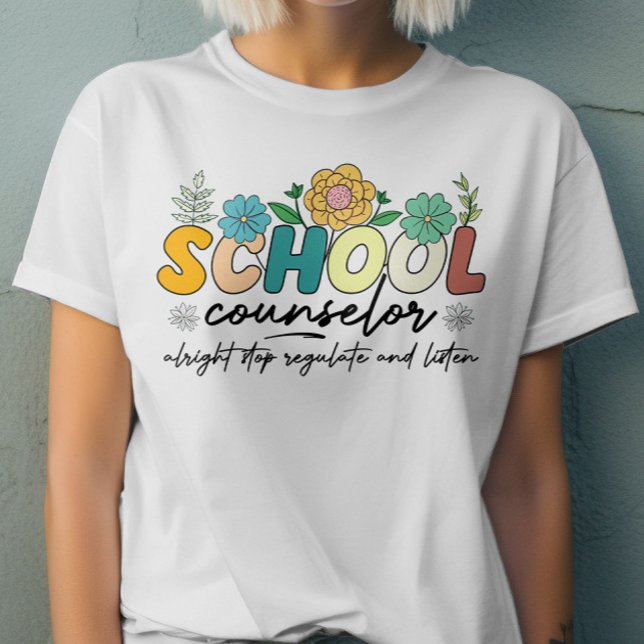 Camiseta Conselheiro da Escola Bem Pare de Regulamentar e O (Criador carregado)
