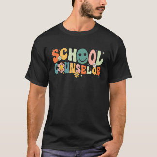 Camiseta Conselheiro da Escola de Vintage em Groovy Retro d