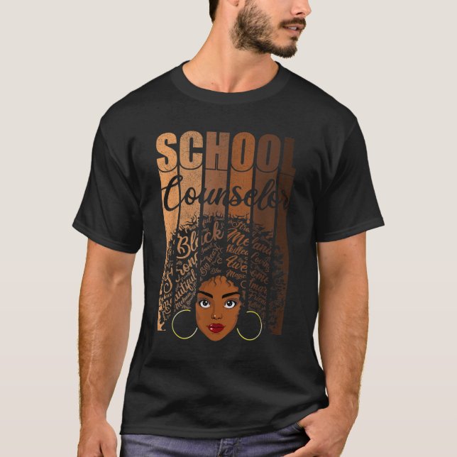 Camiseta Conselheiro da Escola História Negra Roupa Afro Me (Frente)
