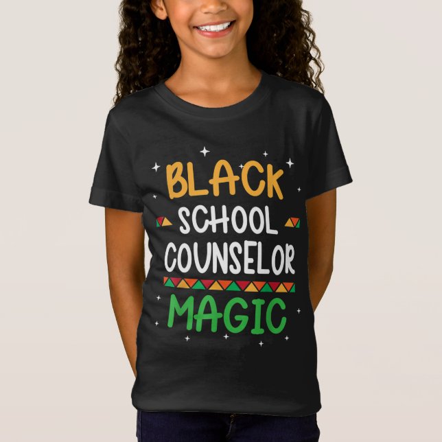 Camiseta Conselheiro da Escola Negra História Negra Mágica  (Frente)