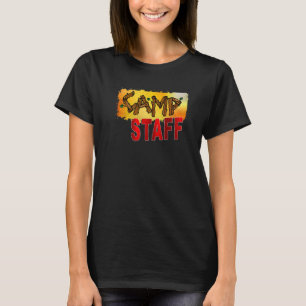 Camiseta Conselheiro da tripulação de acolhimento de camp F