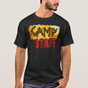 Camiseta Conselheiro da tripulação de acolhimento de camp F