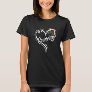 Camiseta Conselheiro de Escola de Caridade de Coração Besti
