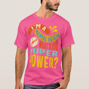 Camiseta Conselheiro de Saúde Mental Prevenção de Suicídio 