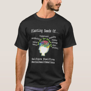 Camiseta Conselheiro de Sensibilização para a Saúde Mental
