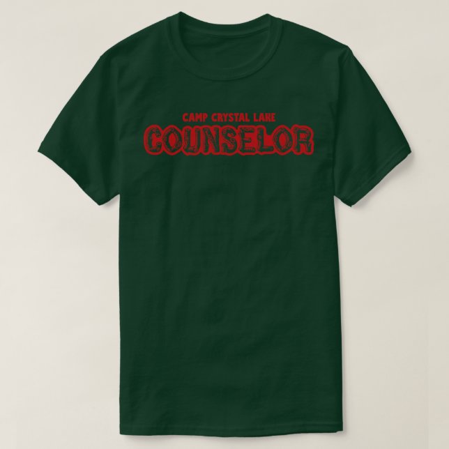 Camiseta Conselheiro do Camp Crystal Lake (Frente do Design)