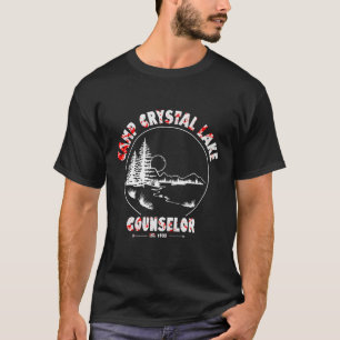 Camiseta Conselheiro do Crystal Lake Camp Costume Halloween