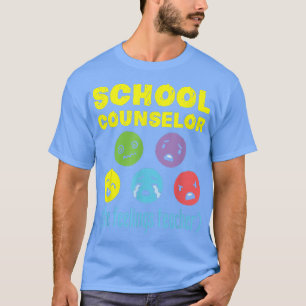Camiseta Conselheiro Escolar Elementar Cute The Feelings Te
