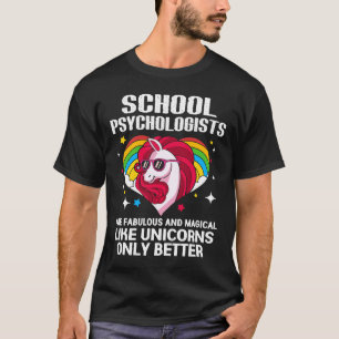 Camiseta Conselheiro Escolar Psicólogo do Unicórnio