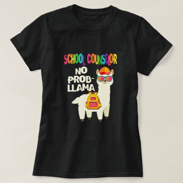 Camiseta Conselheiro Escolar Sem ProbLama Primeiro Dia (Frente do Design)