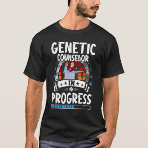 Camiseta Conselheiro Genético Em Andamento Estudante