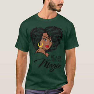 Camiseta Conselheiro Inteligente Preto Afro Melanina Améric