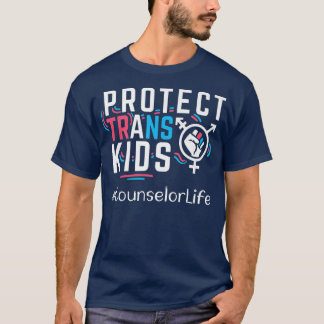 Camiseta Conselheiro Protege Crianças Transgênero Prid LGBT