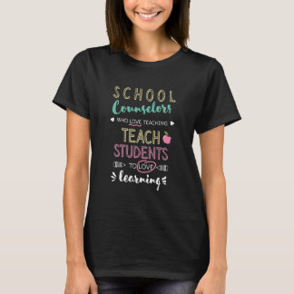 Camiseta Conselheiros Escolares Que Adoram A Citação Do Ens