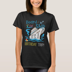Camiseta Conselho A Nave É Uma Viagem de Aniversário, Crui