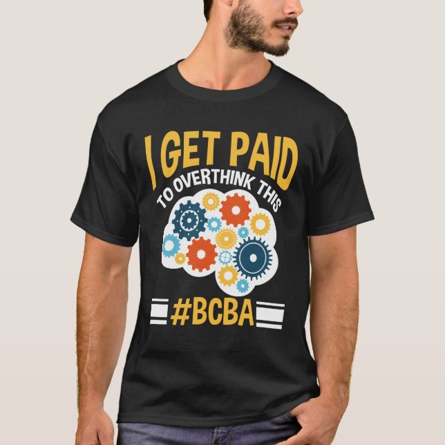 Camiseta Conselho Certified Behaviour Analyst Funny BCBA (Frente)