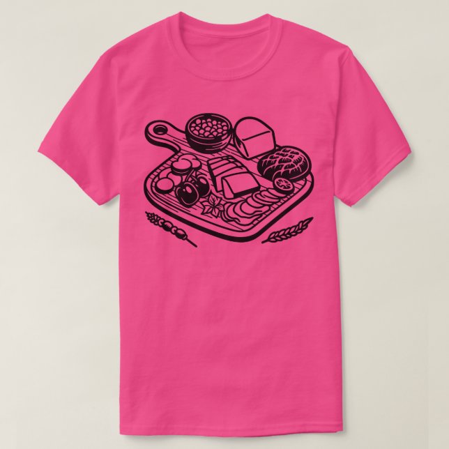 Camiseta Conselho Charcuterie (Frente do Design)