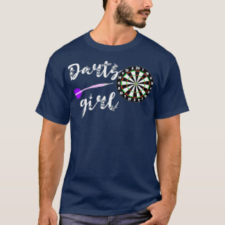 Camiseta Conselho de Bullseye do Jogo de Arte de Rapariga d