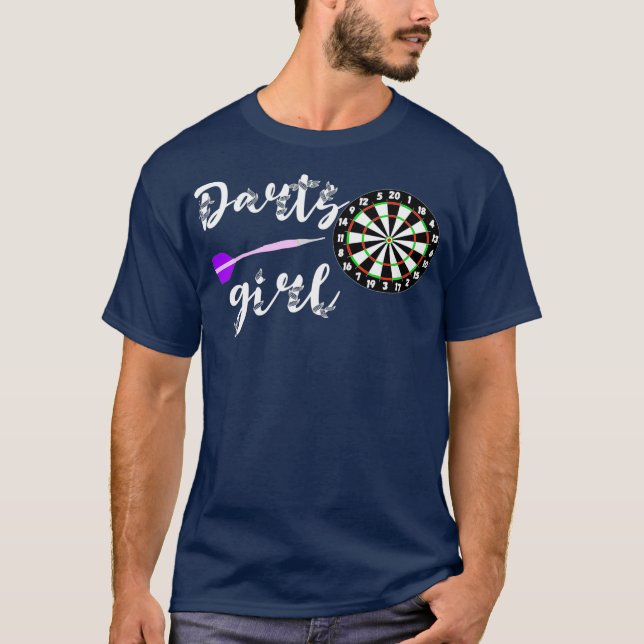 Camiseta Conselho de Bullseye do Jogo de Arte de Rapariga d (Frente)